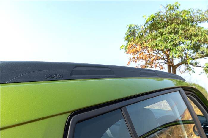 Skoda Kylaq roof rails